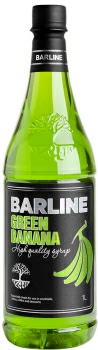 Сироп Barline Банан Зеленый 1 л ПЭТ