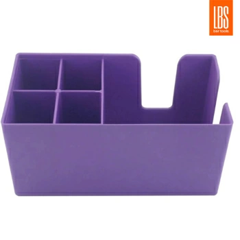 Барный органайзер  LBS фиолетовый пластик