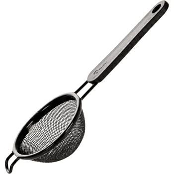 Сито с пласт.ручкой; антиприг.покр.; D=7,H=3,L=18.5см; черный