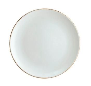 Тарелка Bonna Ретро Д=230 мм коричневый край
