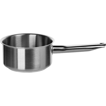 Сотейник «Экселленс»; сталь нерж.; 1л; D=14,H=7,L=31см; металлич.