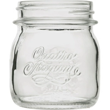 Банка б/крышки «Кватро Стаджони»; стекло; 150мл; D=75,H=83мм; прозр.