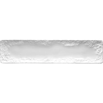 Фото Блюдо прямоуг. «Рока»; фарфор; L=38,B=9см; белый,матовый Блюдо прямоуг. «Рока»; фарфор; L=38,B=9см; белый,матовый