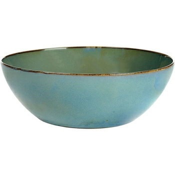 Салатник; керамика; 900мл; D=18.4,H=7.1см; серый