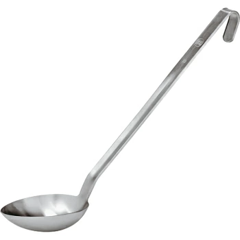 Ложка для соуса; сталь; 80мл; H=3,L=36/10,B=7см; металлич.