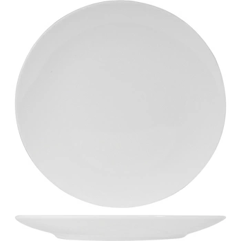 Тарелка мелкая б/борта «Кунстверк»; фарфор; D=30см; белый