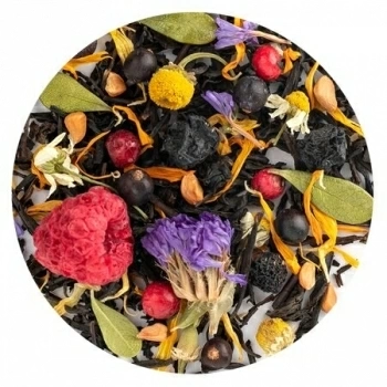 Чай ароматизированный черный Летний дар Карелии LBS Tea