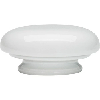 Крышка для чайника «Карат»; фарфор; 350мл; D=6.5см; белый