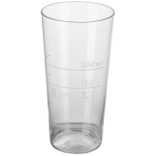Стакан для отпуска напитков ГФ7.380.287; стекло; 200мл; прозр.