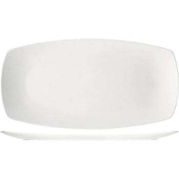 Блюдо прямоуг. «Опшенс»; фарфор; L=45,B=28.5см; белый