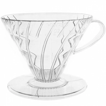 Воронка Hario VD-02T пластик, прозрачная