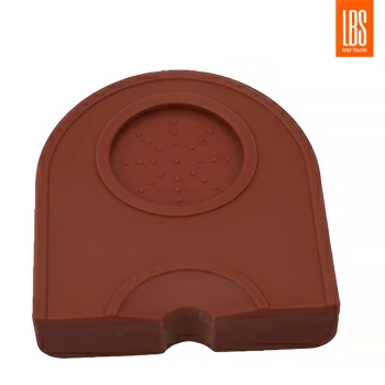 Коврик для темпинга LBS резиновый коричневый