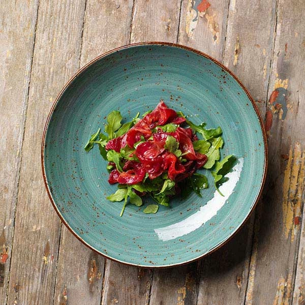 Салатник «Крафт»; фарфор; 650мл; D=20.5,H=4см; синий