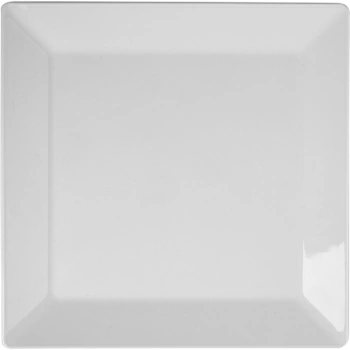 Блюдо; пластик; L=51,B=51см; белый