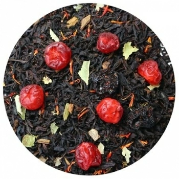 Чай ароматизированный черный Вишневый джем с корицей LBS Tea