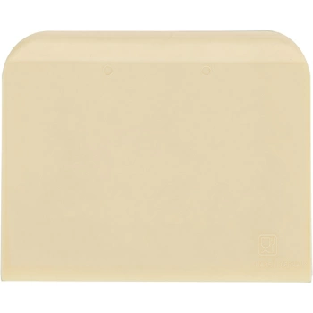 Шпатель кондит.; пластик; L=12,B=10см; бежев.