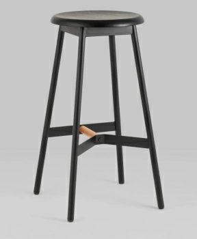 Стул барный Knobb черный