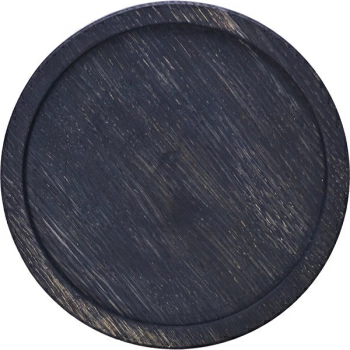 Доска для подачи круглая без ручки Д=24см дуб (04090789)