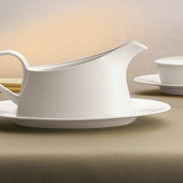 Блюдо овал. «Пьюрити»; фарфор; L=38,B=26см; белый