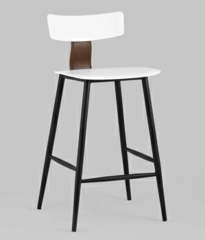 Стул полубарный ANT белый