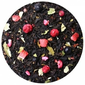 Чай ароматизированный черный Русский Чай LBS Tea