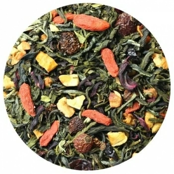 Чай ароматизированный зеленый Оптимист Годжи LBS Tea