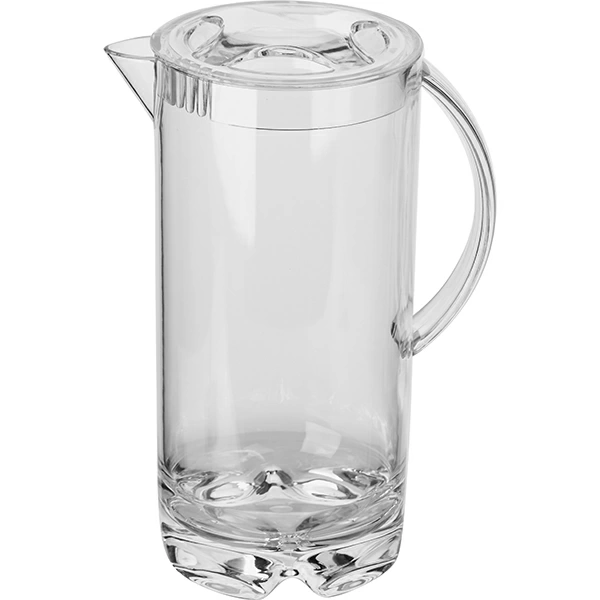 Кувшин для сока; пластик; 2л; H=260,L=175,B=120мм; прозр.