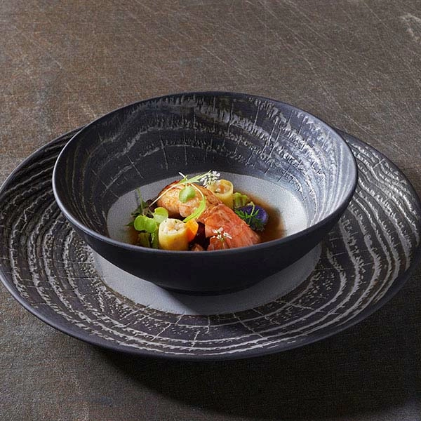 Тарелка мелкая «Арборесценс» цвет-лакрица; керамика; D=31,H=3.5см