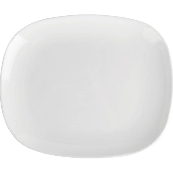 Блюдо «Бургер Солюшнс»; стекло; L=28,B=23см; белый