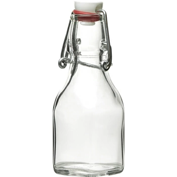 Бутылка «Свинг»; стекло,пластик; 125мл; D=60,H=134,L=50,B=50мм