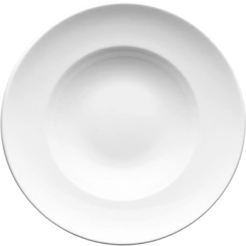 Тарелка для пасты «Монако Вайт»; фарфор; 500мл; D=30см; белый