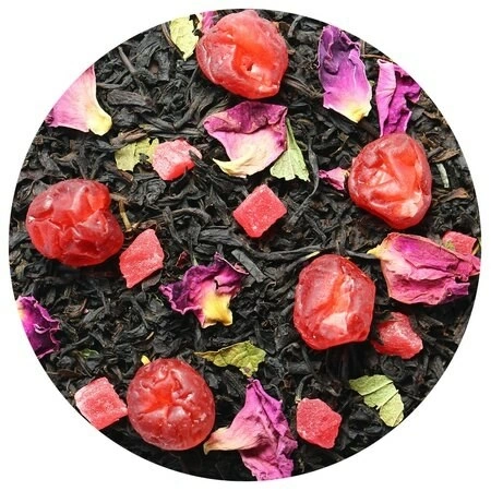 Черный чай Вишня с ромом Classic, ароматизированный LBS Tea 500 гр.
