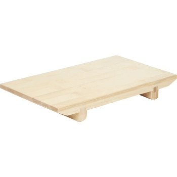 Блюдо для суши; бамбук; H=3,L=25,B=15см; св. дерево