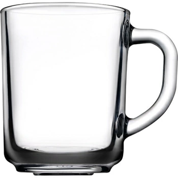 Кружка «Паб»; стекло; 250мл; D=7.5,H=9,L=10.3см; прозр.