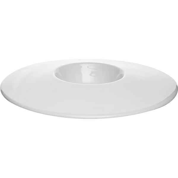 Блюдо «Монако Вайт»; фарфор; 240мл; D=31,H=4см; белый