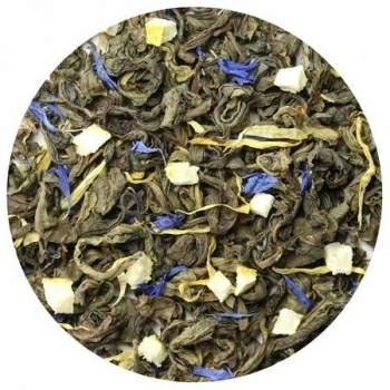 Чай ароматизированный зеленый Лимон и мята LBS Tea