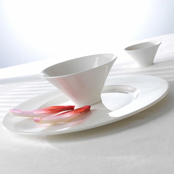 Салатник «Монако Вайт»; фарфор; 240мл; D=15,H=8см; белый