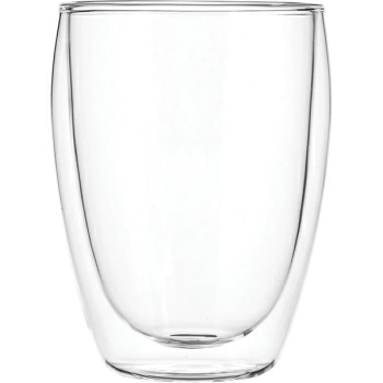 Бокал двойные стенки «Проотель»; термост.стекло; 350мл; D=80,H=115мм