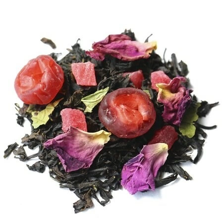 Черный чай Вишня с ромом Classic, ароматизированный LBS Tea 500 гр.