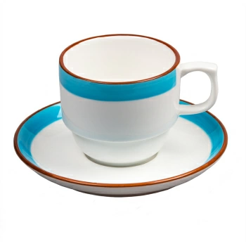 Чайная пара P.L. Proff Cuisine Blue Rim Kids 180 мл