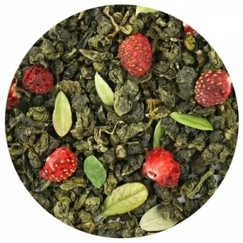 Чай ароматизированный улун Земляничная поляна LBS Tea