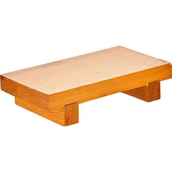 Блюдо для суши; дерево; H=5,L=21.5,B=11.5см; св. дерево