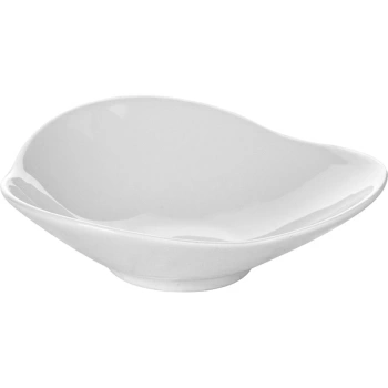 Салатник «Мини Пати»; фарфор; H=3,L=11,B=11см; белый