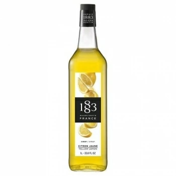 Сироп 1883 Maison Routin Желтый лимон 1 л