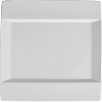 Блюдо квадр. «Фрейм»; фарфор; L=30.5,B=30.5см; белый
