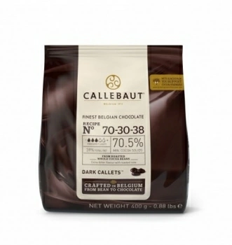 Горький шоколад Barry Callebaut в галетах 70,5%
