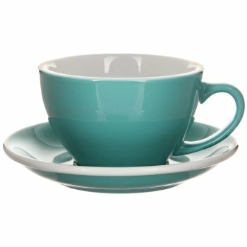 Кофейная пара Loveramics | Лаврамикс Egg 300мл бирюзовая