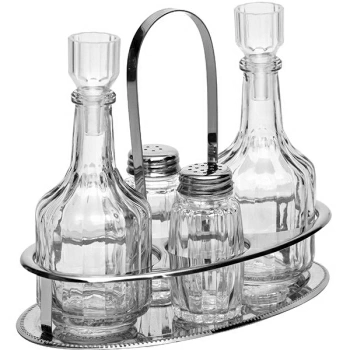 Фото Набор для специй 4 предм.; стекло,нерж.; H=170,L=95,B=110мм; прозр.,серебрян. Набор для специй 4 предм.; стекло,нерж.; H=170,L=95,B=110мм; прозр.,серебрян.