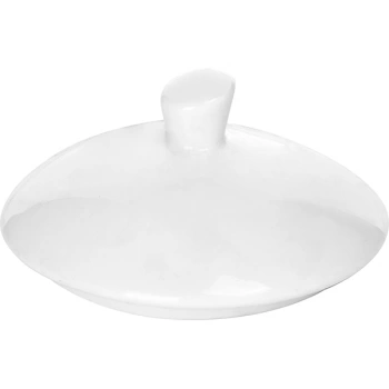 Крышка для салатника «Гранд шеф»; фарфор; белый