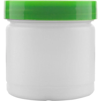 Емкость для сока с крыш. в ассорт-те; пластик; 0.5л; D=9.5,H=9см; белый